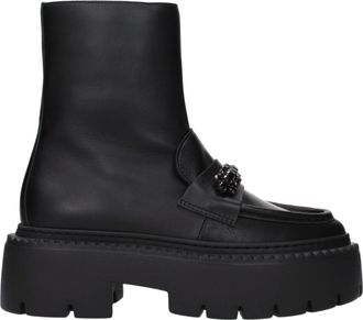 Jimmy Choo London Bryer Donnas Stivaletti In Pelle Nera