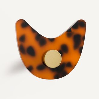 AM.PM Set van 3 kapstokken in gekleurd acetaat, Paula