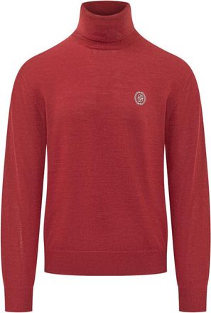 Dr&ocirc;le de Monsieur Red Turtle Neck Sweater