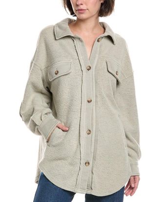 RD Style Lexie Fleece Oversized Shacket