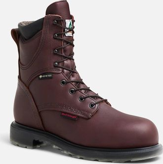 Red Wing Shoes Mens Insulated Waterproof Csa Safety Toe Boots In Brown