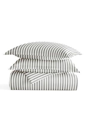 iEnjoy Home Premium Ultra Duvet Cover & Sham Set in Gray at Nordstrom Rack, Size Full/queen