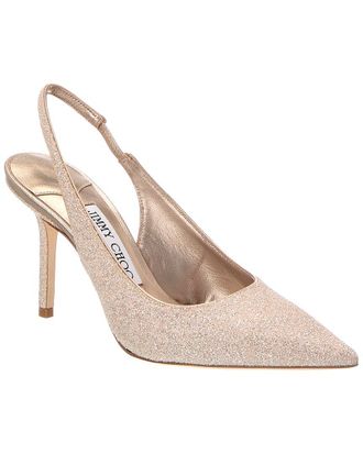 Jimmy Choo London Love 85 Leather Slingback Pump