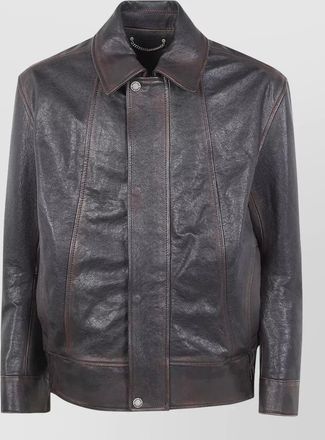 Golden Goose journey m bomber jacket prince nappa leather