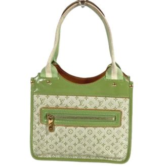 Louis Vuitton Pre-owned Handbags, female, Green, Size: ONE SIZE Pre-owned Monogram Mini Handbag