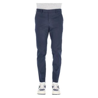 Pantaloni Torino Pantalone in modal e cotone fit Dieci - male - PT Torino - Chinos - Blue - 2XL - Trousers