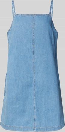 Tom Tailor Denim Mini-Jeanskleid aus reiner Baumwolle in Hellblau, Gr&ouml;&szlig;e S