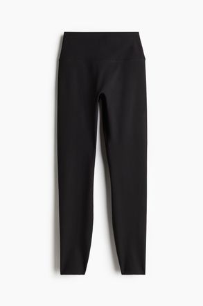 H&M Kn&ouml;chellange Sportleggings mit SoftMove - Schwarz