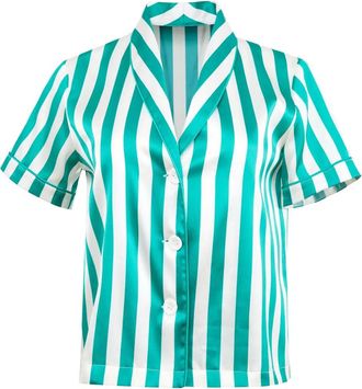 Fleur du Mal Camicia Riviera - Verde