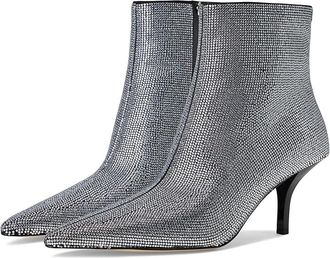 Michael Kors Selina Heeled Bootie Womens Boots Black 1 : 6.5 M, Synthetic