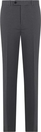 Slowear Slim Fit Katoenmix Broek - Heren - Nette broeken - Grijs - L - Katoen - Broeken