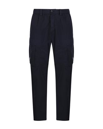C.P. Company Stretch Nylon-Cotton Blend Cargo Pants with Adjustable Waist