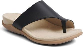 Strive Footwear Capri IV Toe Loop Sandal in Black Ii at Nordstrom, Size 8.5