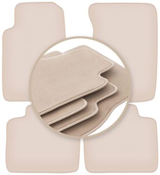 OEM Alfombrillas Premium Beige Para: Opel Omega A Berlina, Familiar 1986-1994