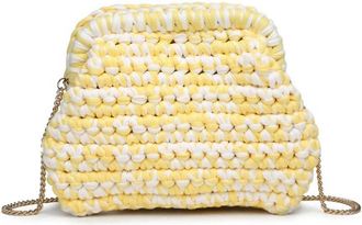 Moda Luxe Raya Clutch In Butter