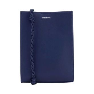 Jil Sander Dames, Tassen, Blauw, Maat: ONE Size Leer