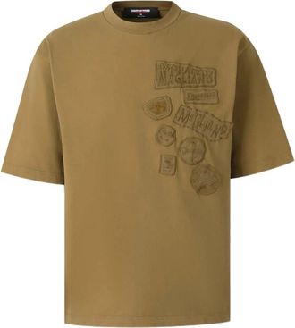 Dsquared2 Embroidered-patch T-shirt