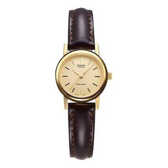 Casio Female DRESS Japan / South Korea Fashion Gold Analog LTP-1095Q-9A