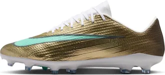 Nike Mens Mercurial Superfly Pro Kylian Mbapp&eacute; Artificial-Grass Low-Top Soccer Cleats in Brown | IV6172-701