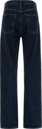 A Gold E Womens Pinch Jeans Navy Recycled Cotton