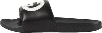 Gucci (WMNS) Gucci Interlock Double g Soft Sole Cozy Flat Heel Fashion Black Sandals 645770-0R0F0-1071