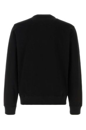 Fendi Mens Black Cotton Sweatshirt Nero Exterior: Tute Tracksuits