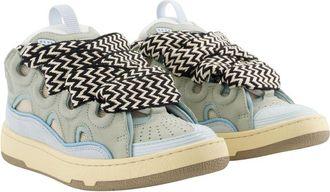Lanvin Womens Curb Sneaker Beige Synthetic