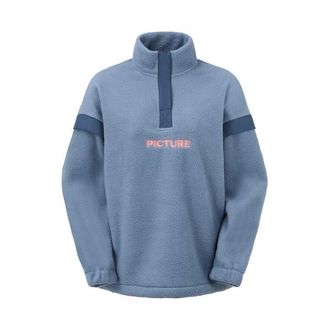 Picture Velora 1/4 Fleece Fleecepullover f&uuml;r Damen | blau