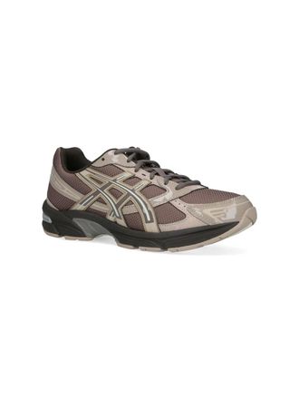 Asics Unisex Sneakers Brown Synthetic Leather