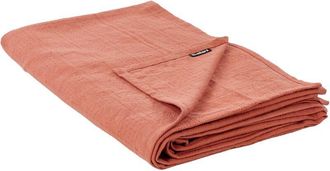 Beliani Beliani - Colcha Decorativa Ropa De Cama Algod&oacute;n 150 X 200 Cm Rojo Maraka