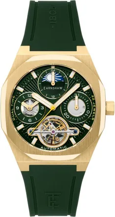 Earnshaw Drake Automatic Green Dial Mens Watch ES-8315-03