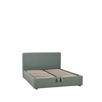 Klast Cama abatible 150 tapizada verde 162x102 cm