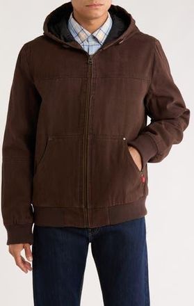 Levi's Workwear Hoodie in Chocolate Brown at Nordstrom Rack, Size Xx-Large