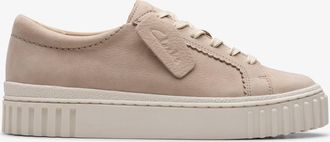 Clarks Mayhill Walk Sand Nubuck Sneakers