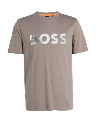 Tシャツ・カットソー Hugo Boss FW22 LOGO PRINT T-SHIRT (50477262_10241647402) T-shirt HUGO Big Square Logo short sleeve | Deporvillage