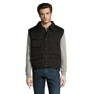 SOLS Unisex Equinox Pro Gilet voor volwassenen (Zwart)