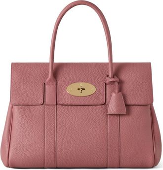 Mulberry Bayswater Leather Satchel in Pink Scrumpy at Nordstrom