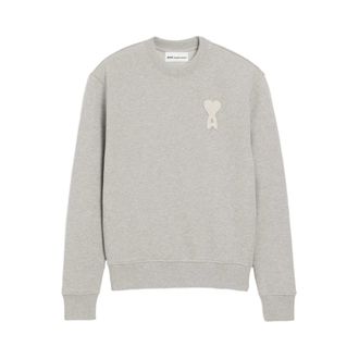 Ami Sweatshirts, male, Gray, Size: XL Sweatshirt