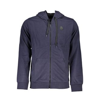 Gian Marco Venturi Gianmarco Venturi Blauwe Katoenen Heren Hoodie