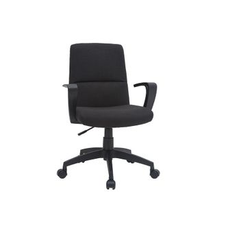 Miliboo Sill&oacute;n De Escritorio En Tejido Negro Chuck