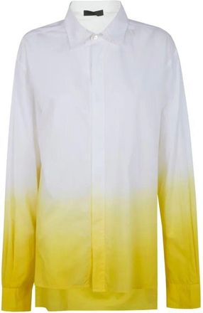 Maria Calderara Shaded Cotton Muslin Shirt