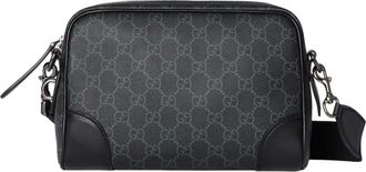 Gucci Black Emblem Small Crossbody Bag