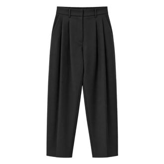 Meimeij Geklede broek - Dames - Broeken - Zwart - Maat: L