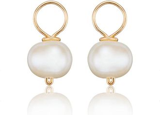 Lily & Roo Rose Gold Small Pearl Drop Pair