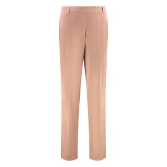 Pinko Straight Trousers, female, Pink, S, Panuro Trousers