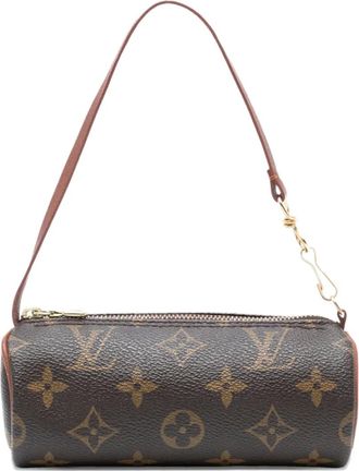 Louis Vuitton 1990-2020 Monogram Papillon Pochette handbag - Bruin