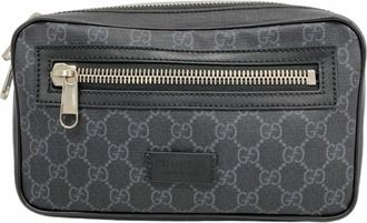 Gucci Black Pvc Shoulder Bag (Pre-Owned)