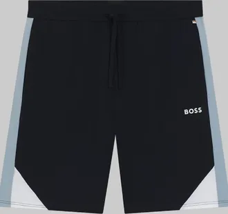 HUGO BOSS Mens BOSS Balance Shorts, Dark Blue - Size: 32/34/35