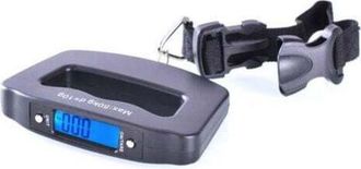 OEM Balanza Electr&oacute;nica Para Equipaje De Mano De 50 Kg, Minibalanza Electr&oacute;nica Port&aacute;til Con Pantalla Lcd, Escala Para Peces