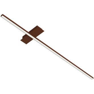 Lumicom Lumicom - splint 1X Plafoniera, strip led, 17W/m, 4000K, metallo, corten, L100cm